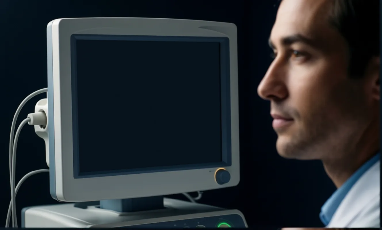 Electrophysiology monitor displaying an arrhythmia tracing
